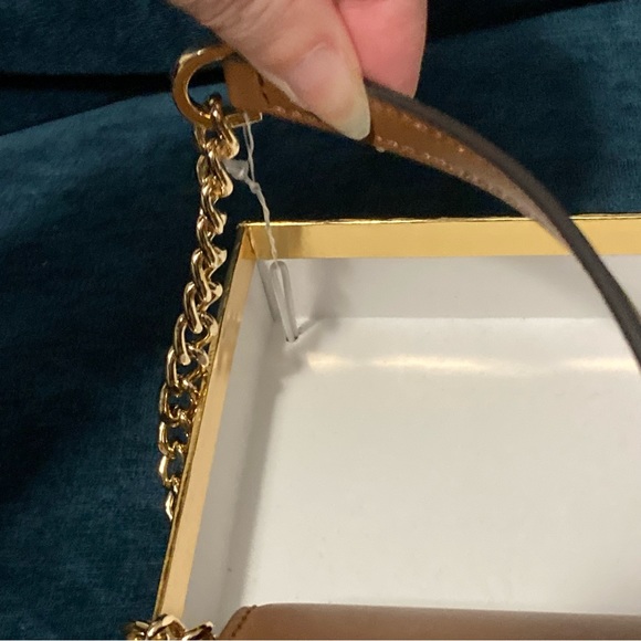 MK Jet Set Charm Large Wallet on a Chain NWT - Picture 10 of 12